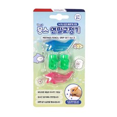 모닝글로리 1500 뭉스 연필 교정기 세트, 1개, 혼합색상