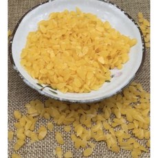 蜂蠟 黃蜜蠟 白蜜蠟 蠟燭DIY材料 工藝製作原料, 1個, 白蜂蠟, 500g, 無