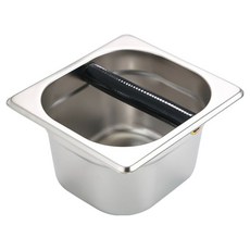 Sifei 스테인리스 스틸 파우더 넉박스, Silver(Low Style), 1개