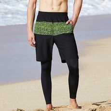 에어워크서프 남성래쉬가드 반바지레깅스 YAWe4210