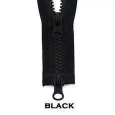 5# 60/70/80/90/100/120/150 cm 금속 지퍼 플래티넘 오픈 엔드 자동 잠금 봉제 의류, 01 5 #, 07 120cm, 16 Black