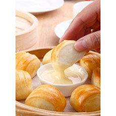 다팜 나이샹만투 만퉈우 우유맛찐빵 중국식찐빵 중화요리 찐빵튀김 업소용 간편요리 영양간식 아침식사 냉동식품 수입식품 나이샹만투 400g / 팩, 3개