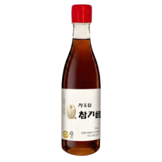 정유담 전통압착 중국산 통참깨100% 참기름, 1개, 350ml