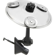 업그레이드 차량 심벌 에어벤트 미니 드럼 클립 모든 유형에 적합한 범용 제품 드러머와 음악 애호가를 위한 최고의 선물 실버 2개 세트, 업그레이드 차량 심벌 에어벤트 미니 드럼 클립 모든 유