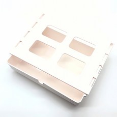 슬라이딩 서랍 수납함 책상형 정리 함 책상 수납 박스 가구 캐비닛 공간 활용 빌트 학생용, 본상품