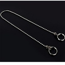 라이즈올 걸이용 체인줄 1P 진열보조용품 사인걸이체인, 구슬형(군번줄)