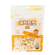 굿포펫 애착 트릿 국내산 동결건조 간식, 100g, 1개, 북어