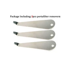 스테인레스 스틸 커피 필터 리무버 Portafilter 바구니 바리스타 액세서리 용 도구, 02 3PCS Remover Tools