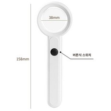 디앤디 고소영돋보기 리딩글라스 선물 돋보기, 1개