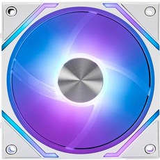 MSI MPG EZ120 ARGB 화이트-3W 팬 - 120mm ARGB 팬 특허받은 마그네틱 커넥터 블록 데이지 체인 연결 유체 다이내믹 베어링 + 추가 너트 고정 팬