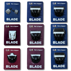 寵三小 LP樂寶 TURBO電剪刀頭 TURBO2800 TURBO800S TURBO3000 寵物電剪替換刀頭, 1個, 陶瓷刀頭 (厚13mm 寬4cm)