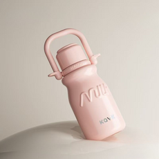 Ait 에이트 레트로 다용도 핸디 텀블러, 3개, 900ml, 핑크