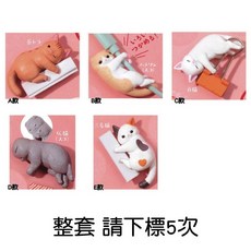 M.M小舖 YELL 轉蛋 扭蛋 子貓籤籤樂 貓咪 抽籤 大吉 中吉 小吉 子貓 公仔 全5款, 1個, 整套(金額250，下X5)2A060