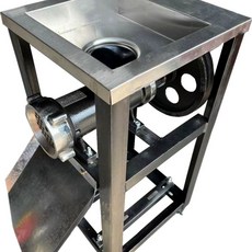 업소용 육류 파쇄기 정육점 생고기 전동 세절기 고기, B. 모터 없는 기계