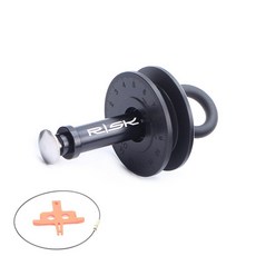 RISK專利第三代鏈條固定器（快拆版）自行車虛擬飛輪 筒軸桶軸桿固鏈器張力器鏈條貫穿軸導鏈器擋鏈器勾鏈器吊鏈器, 1個