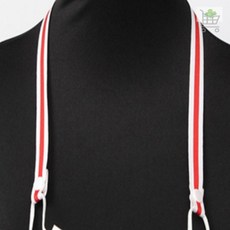 원투라이프 초등학생 똑딱이 마스크 스트랩 화이트레드