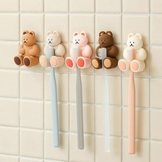 DONATDONAT 실리콘 칫솔걸이 베리 (3개입), 상세페이지 참조, 상세페이지 참조