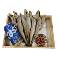 반건조 노가리 400g 500g 술안주 홈키트 건어물, 1개, 반건조노가리 소 400g 10~15미