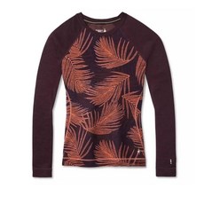 Smartwool 女款印花戶外長袖上衣，透氣舒適，展現個人風格，適合各種戶外活動