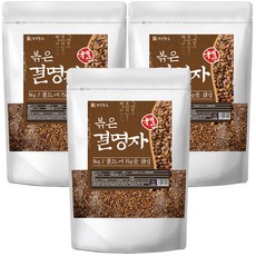 건강중심 국산 볶은 결명자 1kg 결명자차, 3개