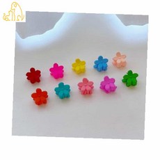 magic 강아지 미니 집게핀 10P 애견헤어핀, 꽃 10P