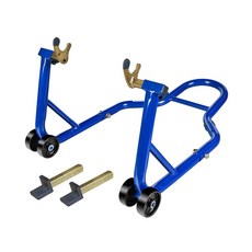 DS WB 모터사이클 스탠드 용량 스풀 리어 500파운드 리프트 스윙암 스포츠 패독 콤보 바이크용, Blue, 1개