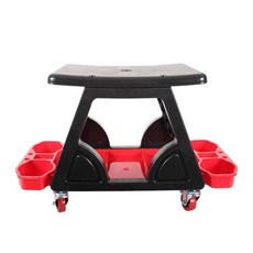 세차의자 물통 바퀴 휴대용 수납 폴딩 스툴 다용도