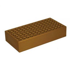 0.5ml 튜브용 CoolSafe CHAM-2000 알루미늄 냉각 챔버 길이 6.125인치 x 너비 3.125인치 x 높이 1.25인치, 0.5ml 튜브용 CoolSafe CHAM-2000 알