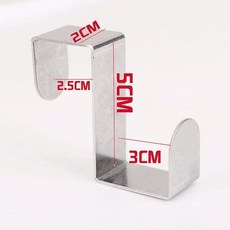 오토바이브라켓 오토바이짐받이 전기자전거 브라켓 짐대, 1개, 폼박스 후크 넓은 4개