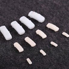 미스토토 화이트 백색 자동차 모형 디오라마 건축모형 재료, m530_1:500(약0.9cm)-50P, 1개