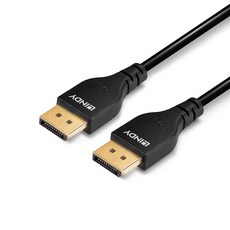 LINDY林帝 DP線 極細線 DISPLAYPORT 1.4版 公 TO 公 傳輸線 (1-3公尺) 高畫質影音傳輸, 36463, 1個