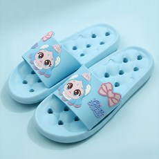 프린세스 캐치티니핑 입체 사뿐핑 욕실화 수영장 물놀이 실내화 귀여운 캐릭터 정품, 1개, 스카이블루