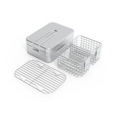 어반콘크리트 캠핑 반합 코펠 튀김기 (1구 2구 3구), 반합 튀김기 2구