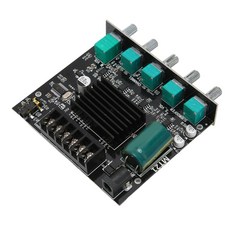 Vbestlife 2.1 Bluetooth 5.0 파워 앰프 보드 조정 가능한 앰프 채널 서브 우퍼
