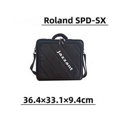 Jazzant 전자 피아노 가방 37 49 61 키보드 효과 신디사이저 타악기 장비 충돌 방지 보관 배낭, 롤랜드 SPD SX 패드 팩, 1개