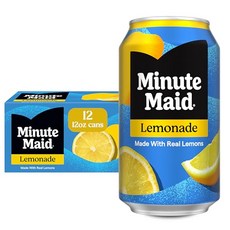 미닛 메이드 레모네이드 12 Oz(355ml) 12개 팩 Minute Maid Lemonade 12 Oz Pack Of 12, 1g, 355ml