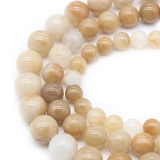 천연석 원석 비즈 재료 팔찌 묵주 만들기 천연원석, A5916. 태양석, 1세트, 6mm