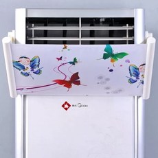 대형 에어컨 바람막이 가리개 방풍 날개 식당 가림막, 나비 요정, 정사각형 캐비닛용, I. 나비 요정 캐비닛 걸이형