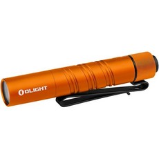 OLIGHT I3T 2 EOS 포켓 EDC 손전등 200루멘 컴팩트 고휘도 핸드헬드 플래시 라이트 AAA 배터리가 포함된 듀얼 출력 테일 스위치 캠핑 및 하이킹용 양방향, Standard Edition, Orange