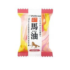Pelican 馬油皂 深層滋潤保濕 溫和潔淨毛孔, 80g, 1個