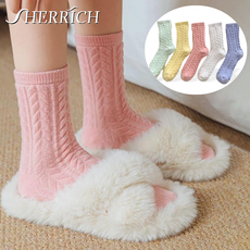 Sherrich 수면양말 양모 보온 여성 겨울양말 기모양말