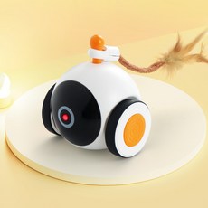全自動360°旋轉逗貓棒, 太空魔輪, 1個, 如圖