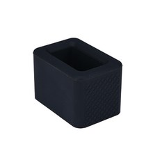 汽車安全帶固定器 橡膠安全帶底座固定套, 1個, 黑色