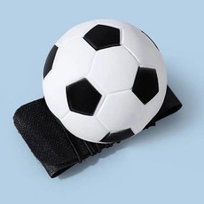 리턴 스펀지 고무 핸드볼 게임 운동 탄력 스포츠 강도 훈련 야외 공, 색상: 2. Soccer, 1개