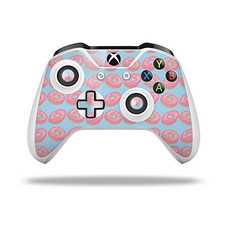 XBOX One SX 컨트롤러와 호환되는 WraptorSkinz 데칼 비닐 스킨 랩 - 도너츠 블루컨트롤러 미포함, XBOX One SX 컨트롤러와 호환되는 Wraptor