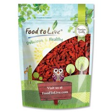 Food to Live Goji Berries 1.5 Pounds Sun-Dried Large and Juicy Unsweetened Vegan Bulk. High, 1.5파운드, 1개