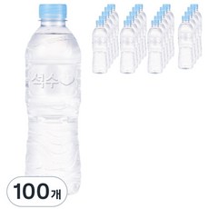 석수 무라벨, 500ml, 100개