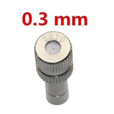 정원 관개 저압 푸시 인 미스트 노즐 드립 방지 분무 분무기 냉각 가습 급수 8mm, 0.3mm, 0.3mm