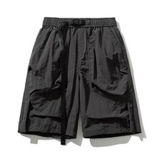 短褲夏日機能五分短褲男款透氣面料告别悶熱彈性布料活動自在五分褲可調腰圍穿脫簡便側袋可放置手機鑰匙短褲訓練打球戶外散步穿搭短褲簡約配色好搭配上衣