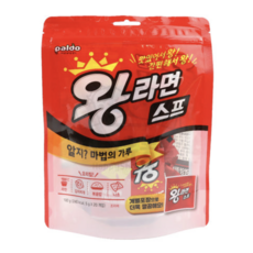 팔도 왕라면 스프 라면스프 휴대용 여행용, 5g, 20개